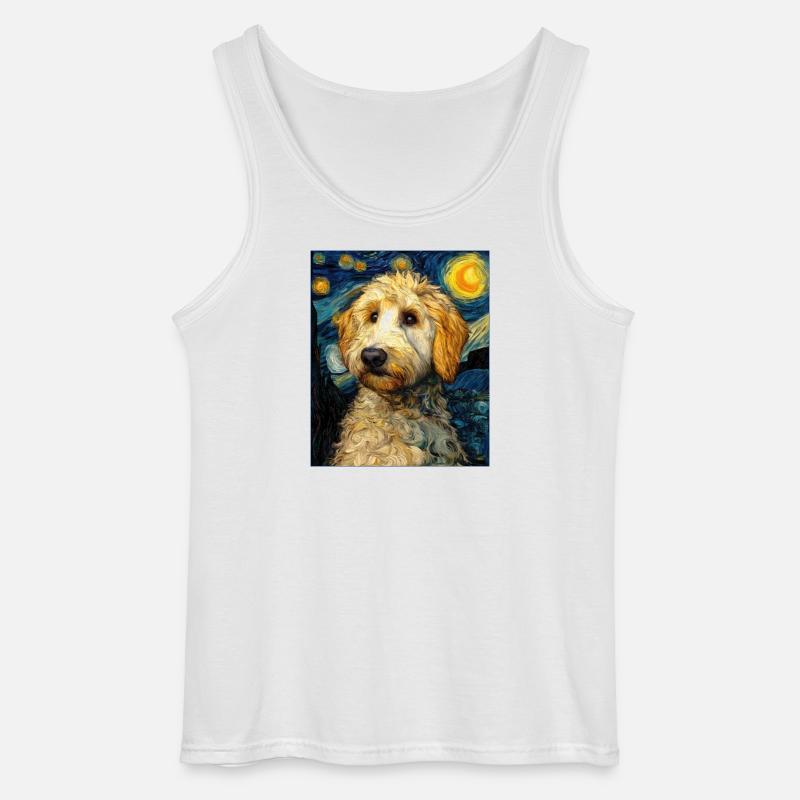 Havanese - Gildan Men’s Tank Top - white