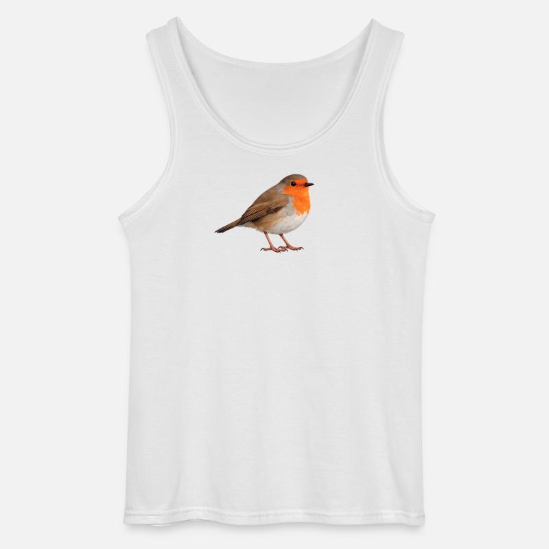 Robin - Gildan Männer Tank Top - Weiß