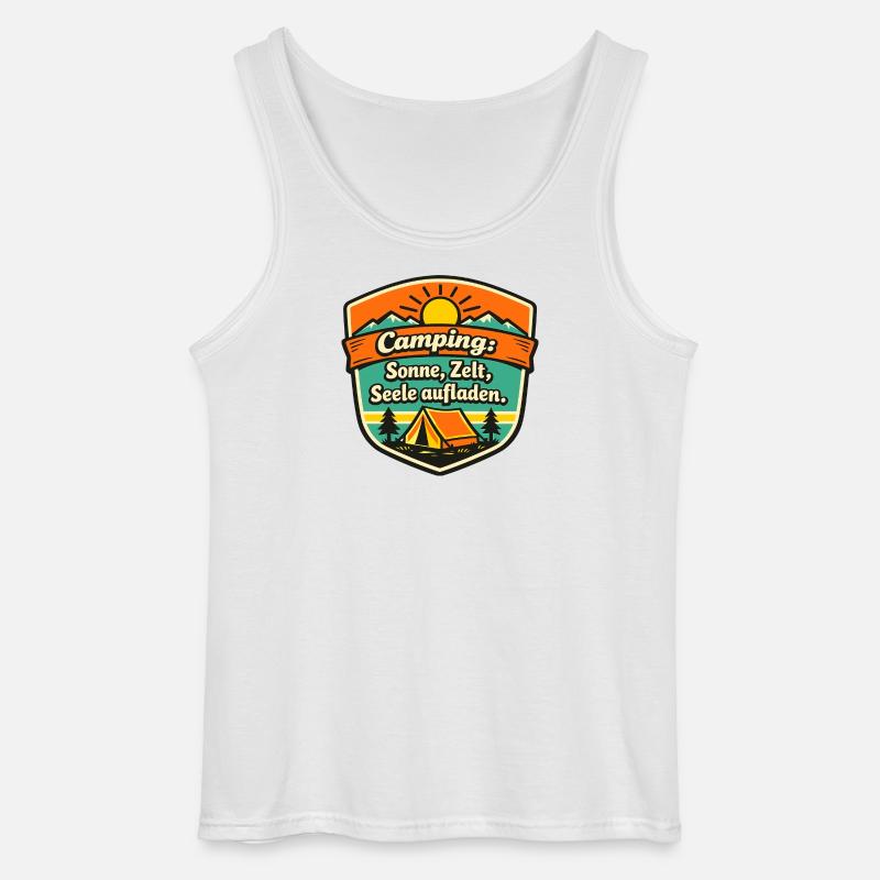 Camper - Gildan Männer Tank Top - Weiß