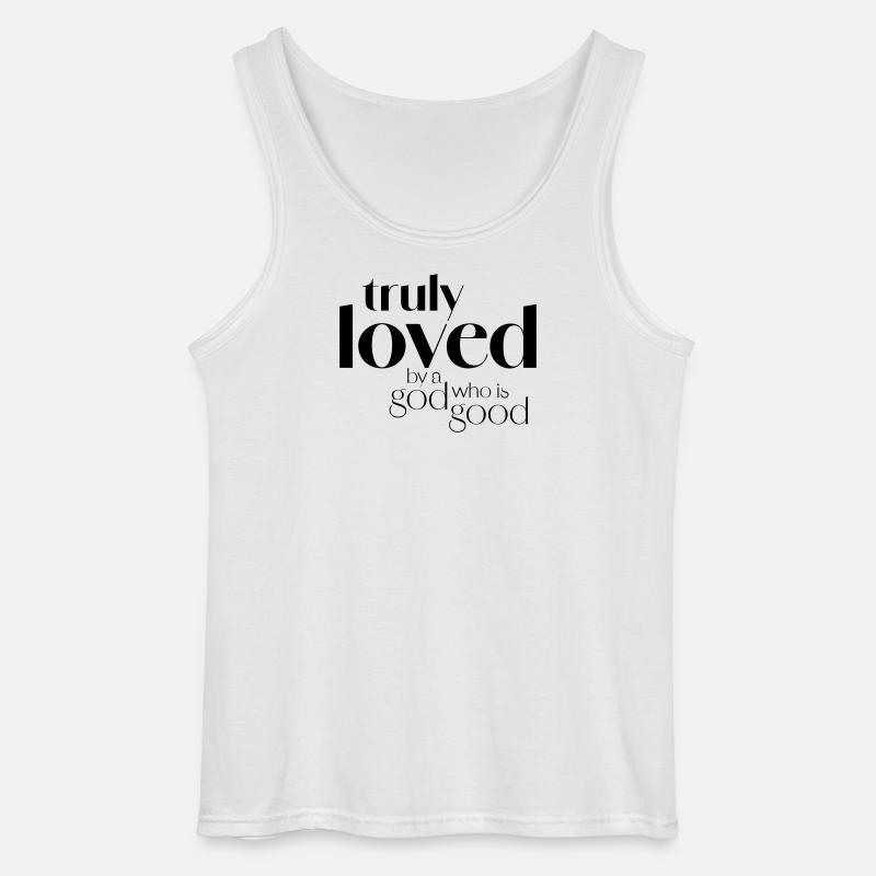 TrulyLoved - Gildan Männer Tank Top - Weiß