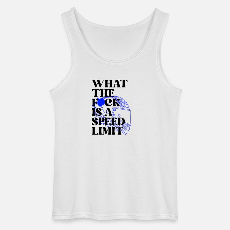 Auto - Gildan Männer Tank Top - Weiß