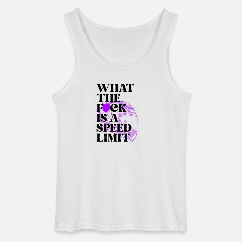 Auto - Gildan Männer Tank Top - Weiß