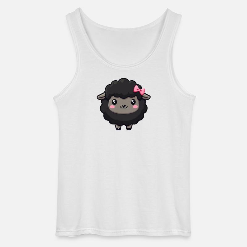 Schwarzes Schaf - Gildan Männer Tank Top - Weiß