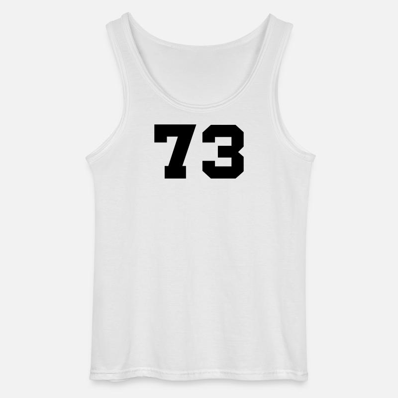 73- - Gildan Men’s Tank Top - white