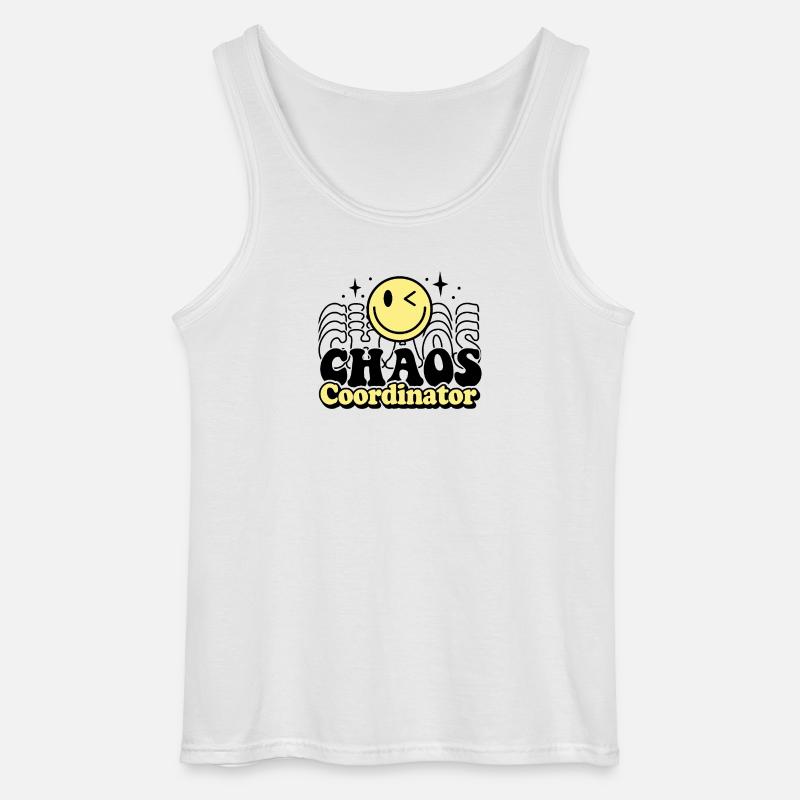 Koordinator - Gildan Männer Tank Top - Weiß