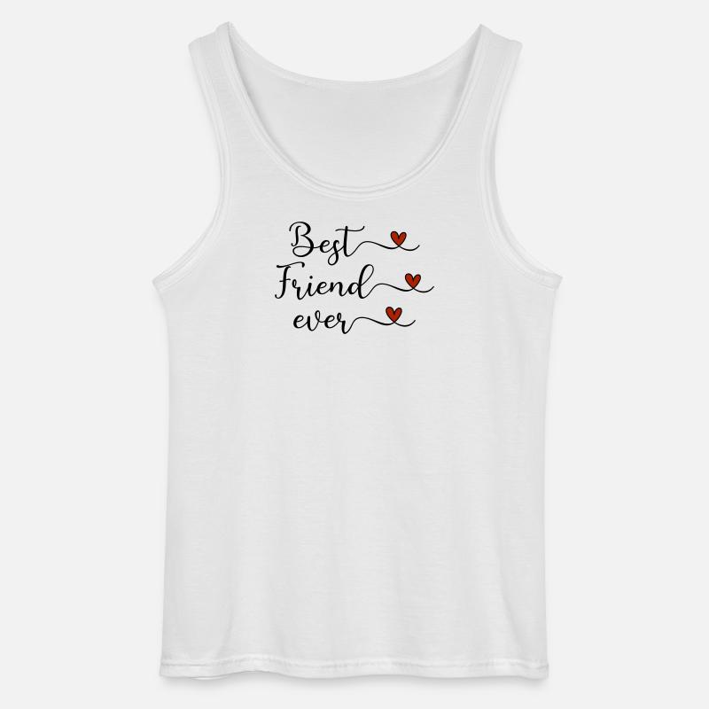 Bester Freund  - Gildan Männer Tank Top - Weiß