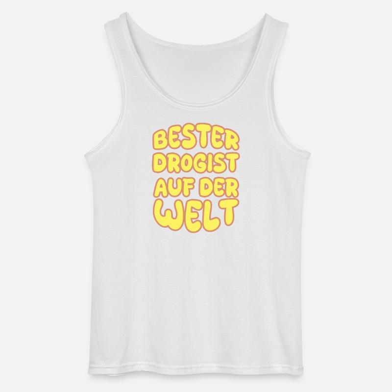 Beruf Drogist - Gildan Männer Tank Top - Weiß
