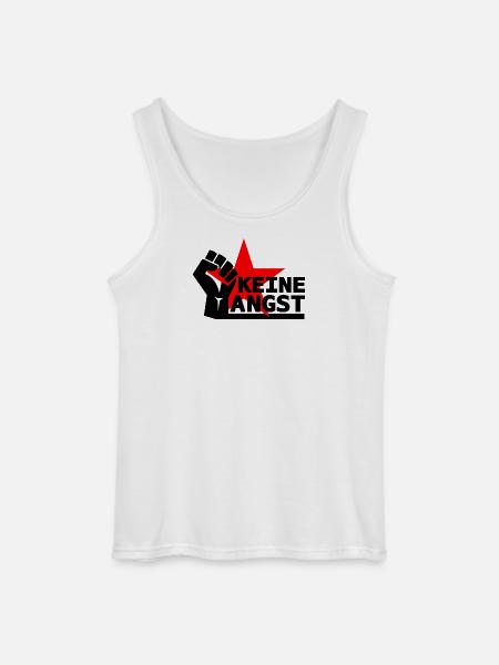 Widerstand - Keine Angst - Gildan Männer Tank Top - Weiß