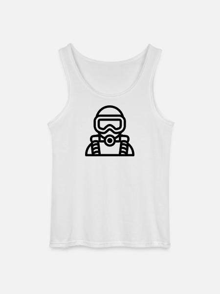 dive - Gildan Men’s Tank Top - white