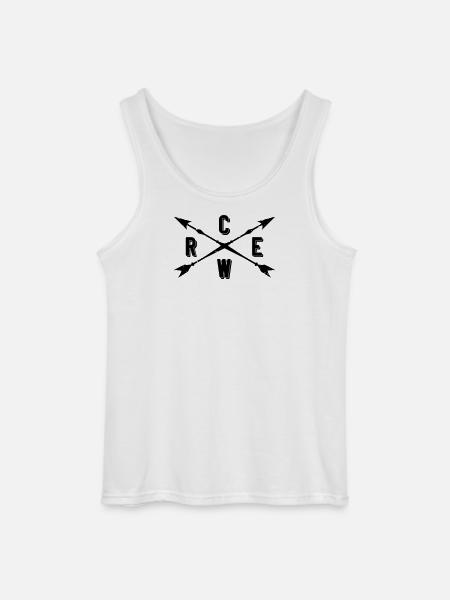 Crew Pfeile - Gildan Männer Tank Top - Weiß