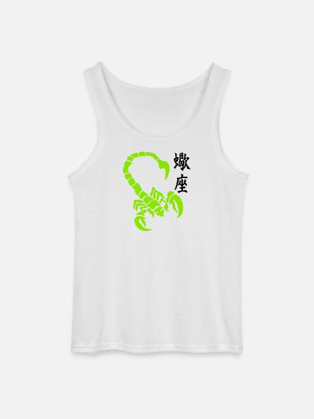 skorpion_kanji_02 - Débardeur Gildan Homme - blanc