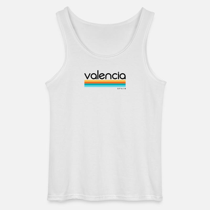 Valencia - Spain - Spanien - Espana - Gildan Männer Tank Top - Weiß