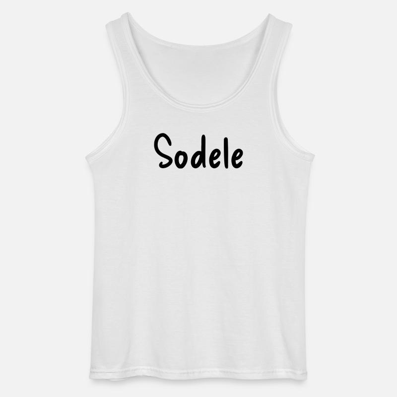 Sodele - Gildan Männer Tank Top - Weiß