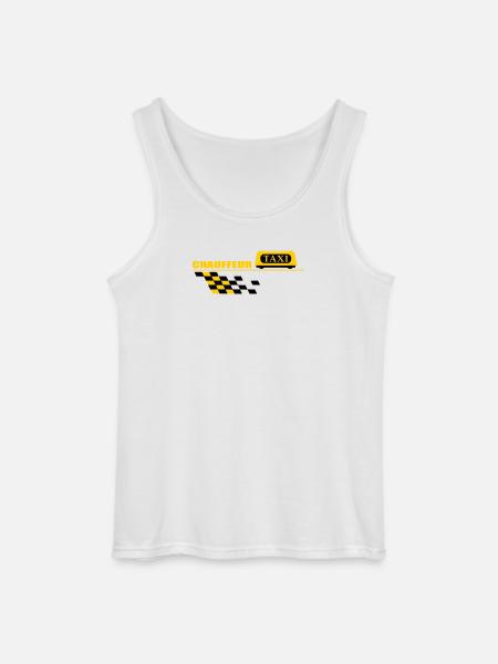 Taxi driver - Gildan Men’s Tank Top - white