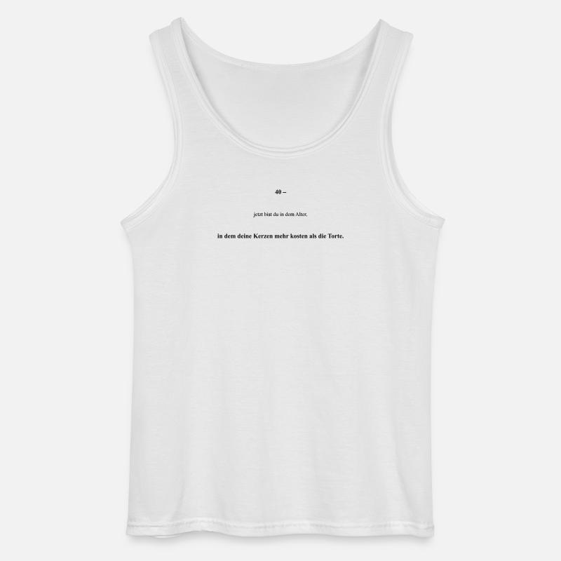 Bitte Design hochladen - Gildan Männer Tank Top - Weiß