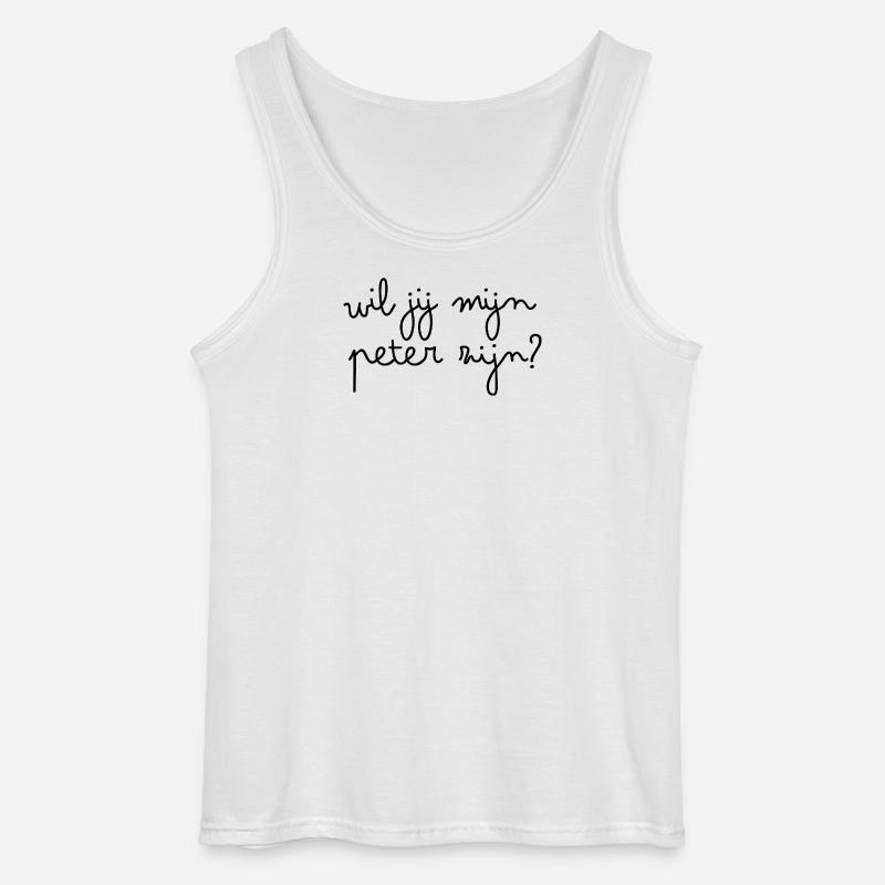 Willst du mein Pate sein? - Gildan Männer Tank Top - Weiß