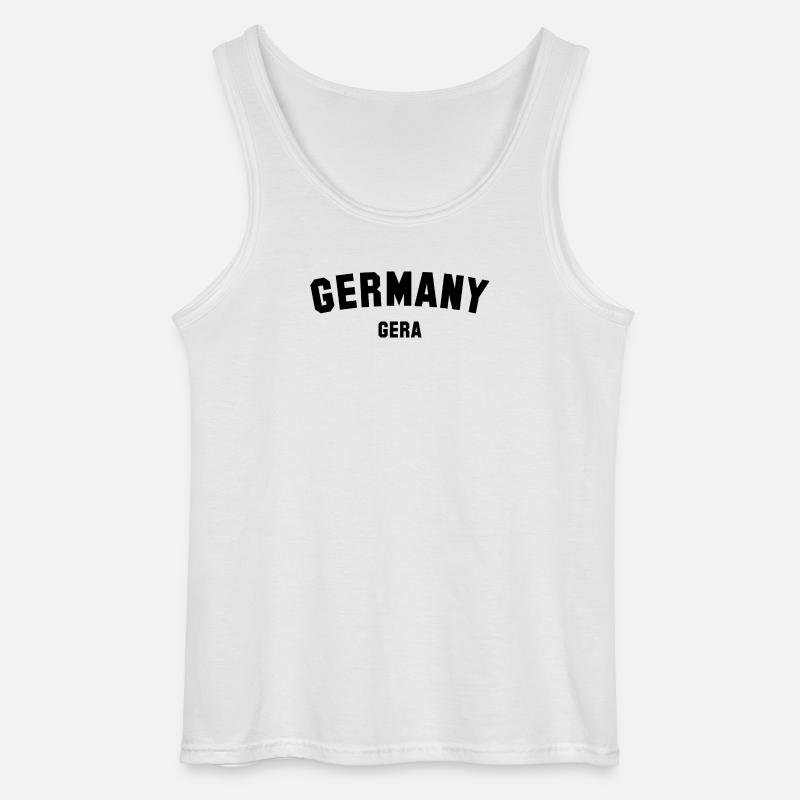 GERA - Gildan Männer Tank Top - Weiß
