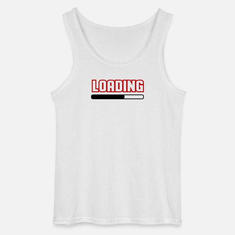 loading - Gildan Männer Tank Top - Weiß