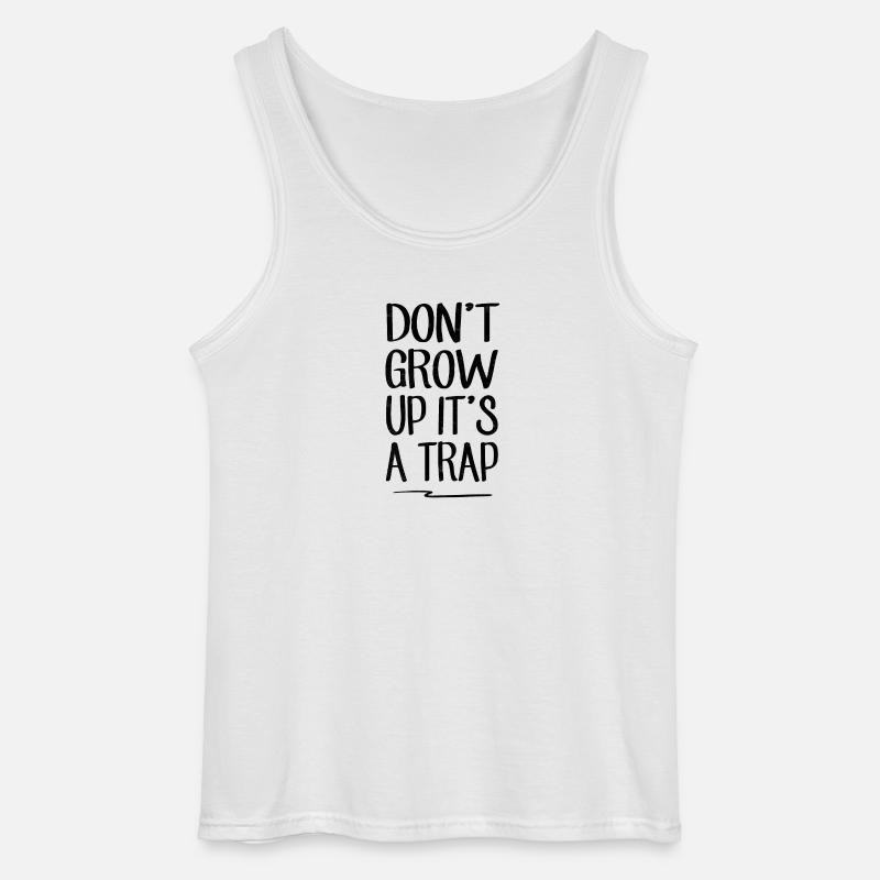 sarkastisch - Gildan Männer Tank Top - Weiß