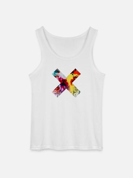 X-Art (taide, taide) - Gildan miesten tanktoppi - valkoinen