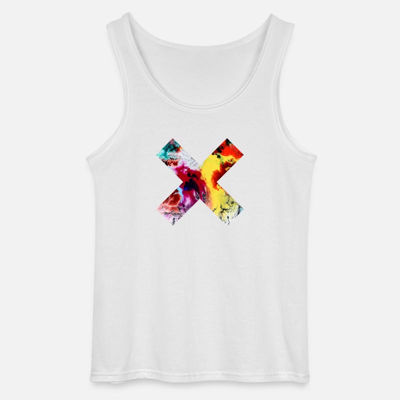 X-Art (Art, Kunst) - Gildan Männer Tank Top - Weiß