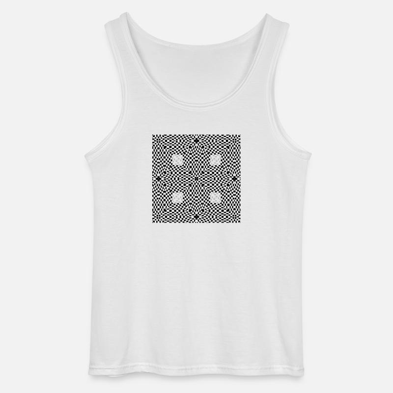 Abstraktion - Gildan Männer Tank Top - Weiß