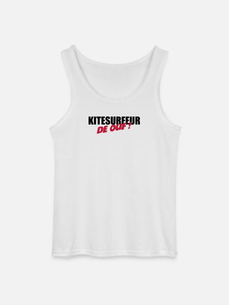 Kiteboarding / Kitesurfing / Kitesurf / - Débardeur Gildan Homme - blanc