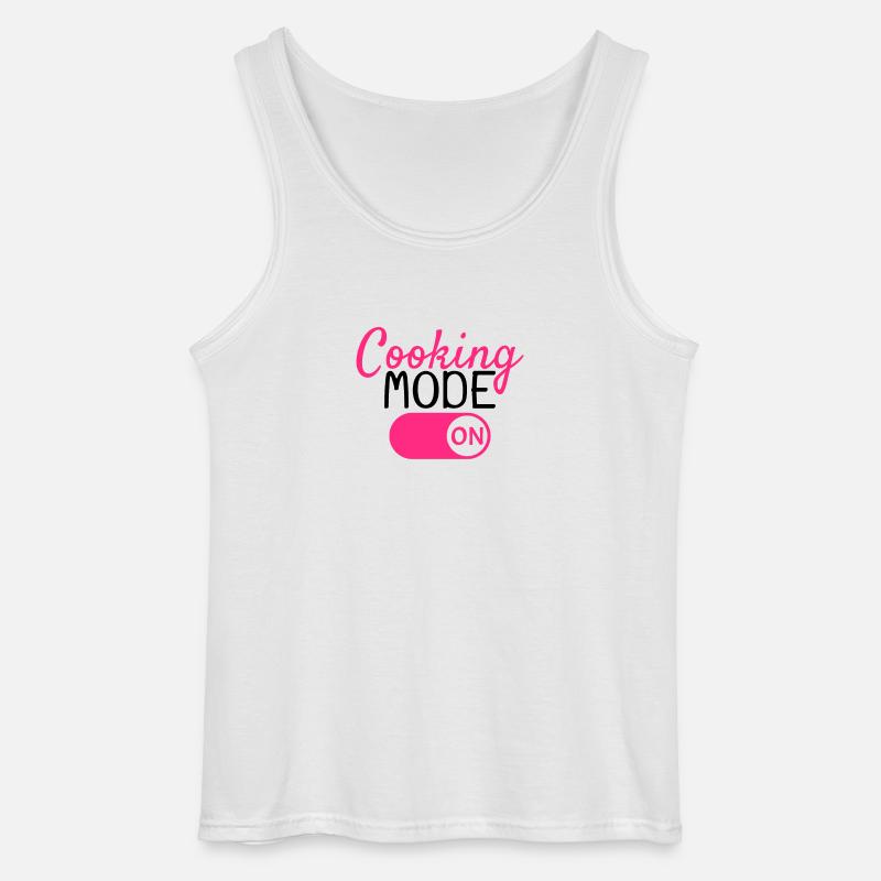 Kochen Koch - Gildan Männer Tank Top - Weiß