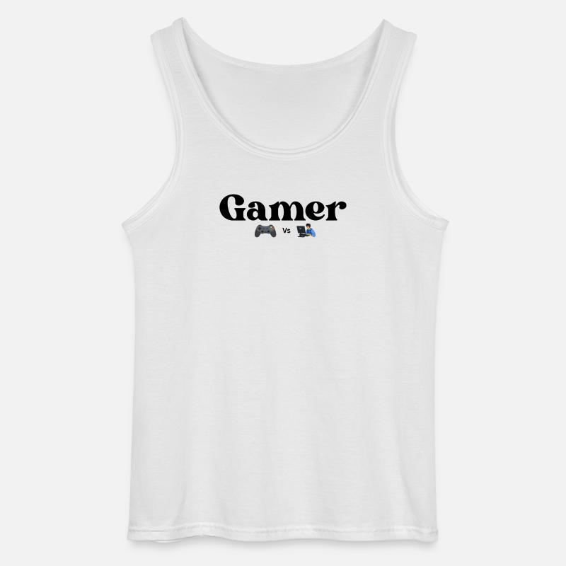 Controller VS PC - Gildan Men’s Tank Top - white