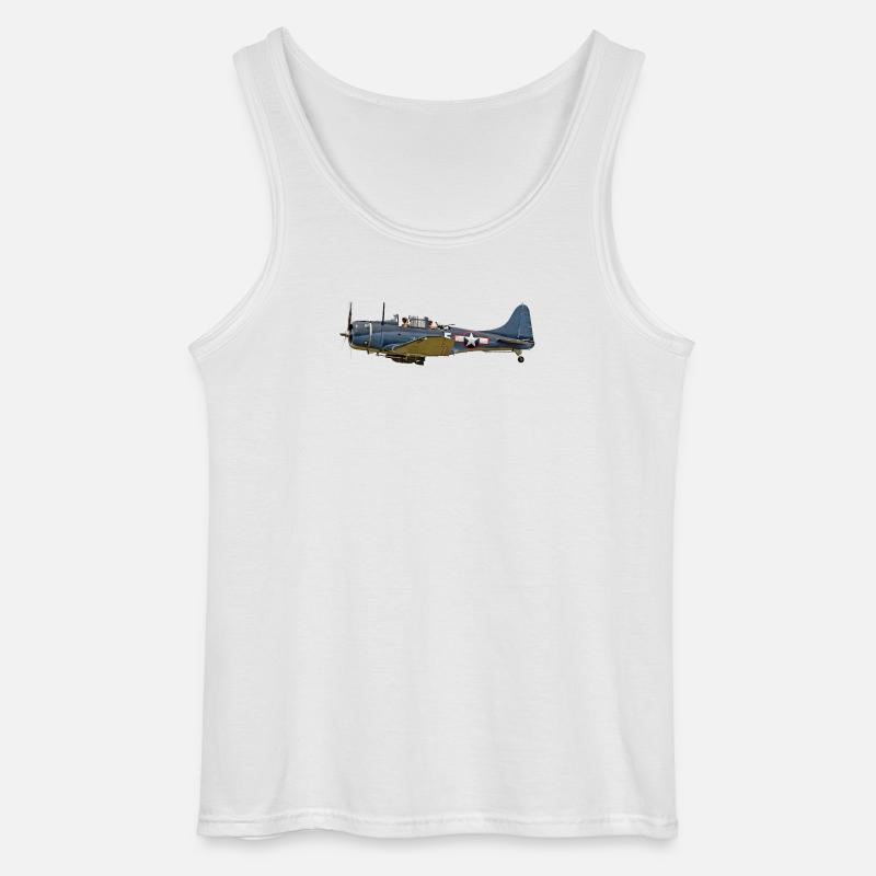 SBD Dauntless - Gildan Männer Tank Top - Weiß