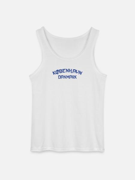 Copenhagen Forever Denmark - Gildan Men’s Tank Top - white