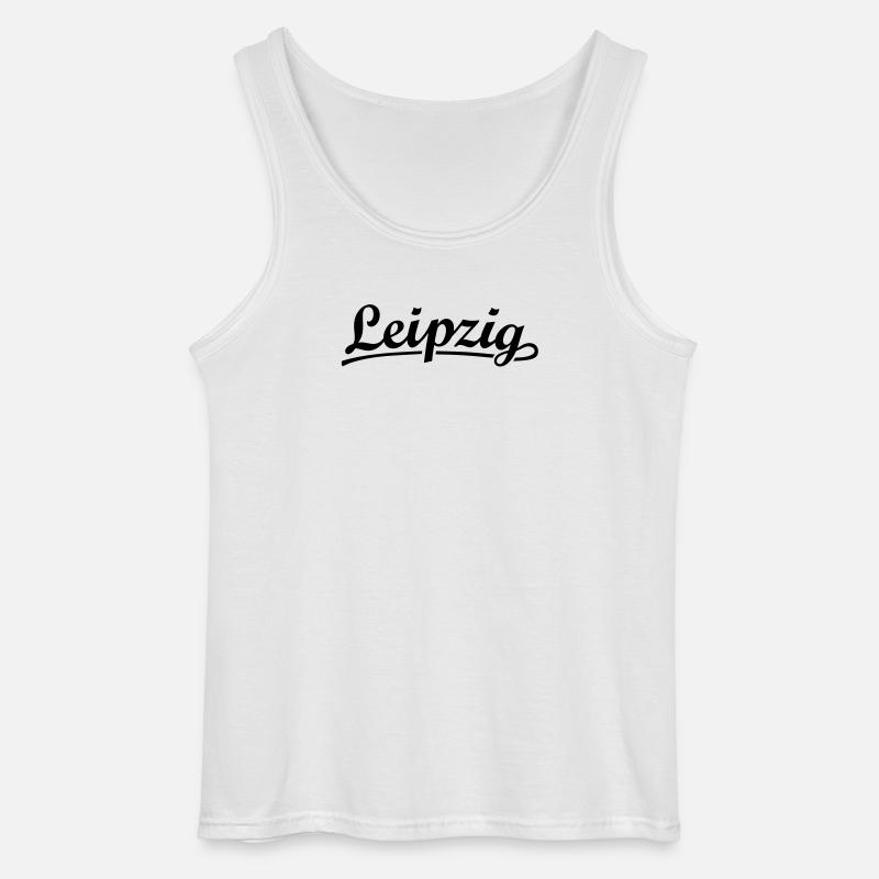 Leipzig Classic - Gildan Männer Tank Top - Weiß