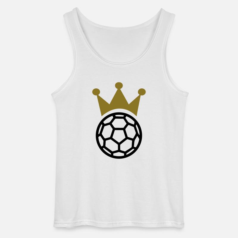 Handball - Gildan Männer Tank Top - Weiß