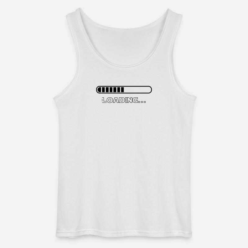 loading - Gildan Männer Tank Top - Weiß
