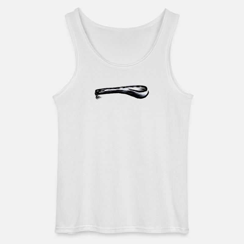 thick spoon - Gildan Men’s Tank Top - white