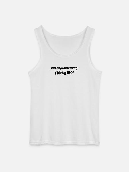 Twentysomething - Gildan Männer Tank Top - Weiß