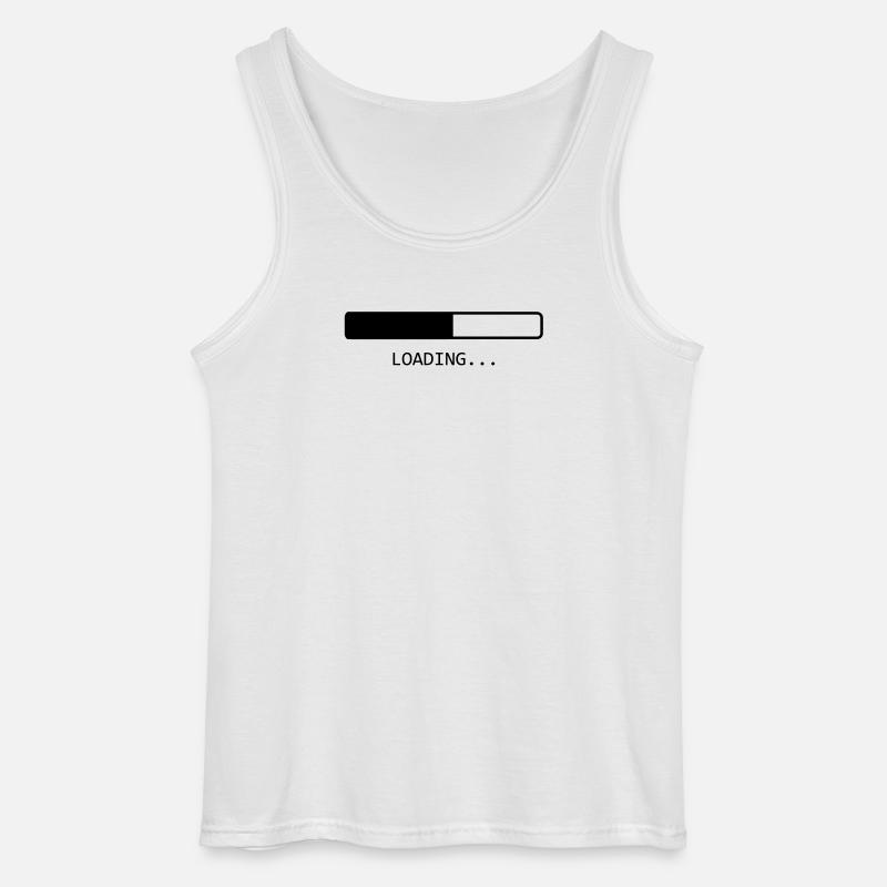 Loading... - Gildan Männer Tank Top - Weiß