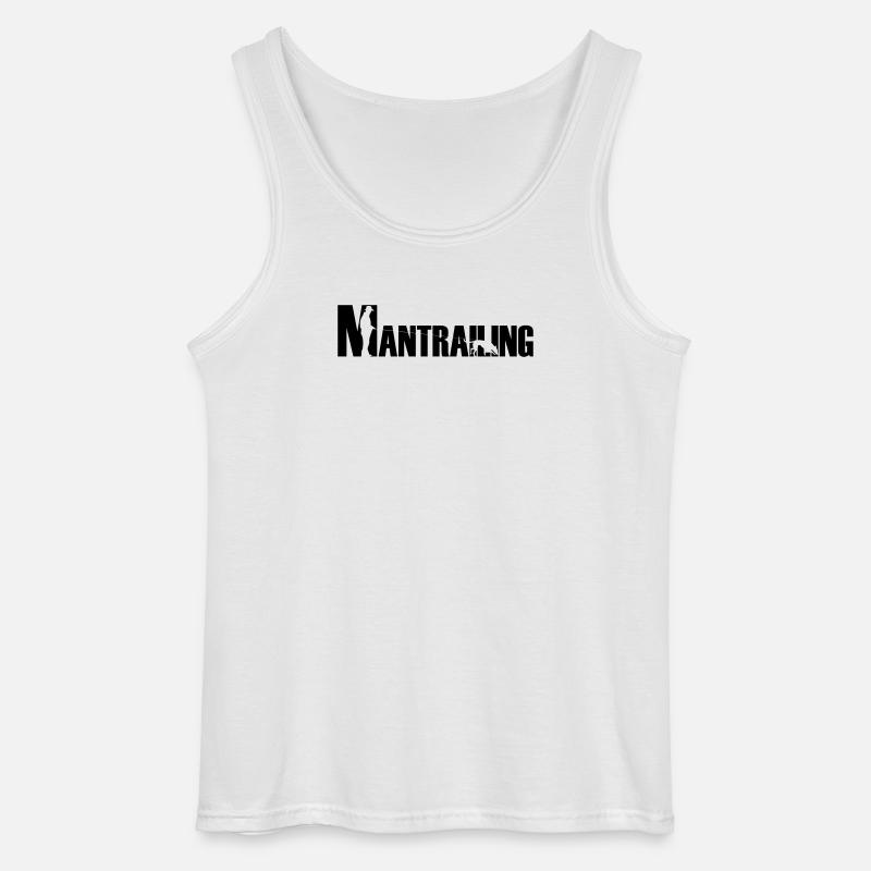 Mantrailing Malinois / Schäferhund - Gildan Männer Tank Top - Weiß