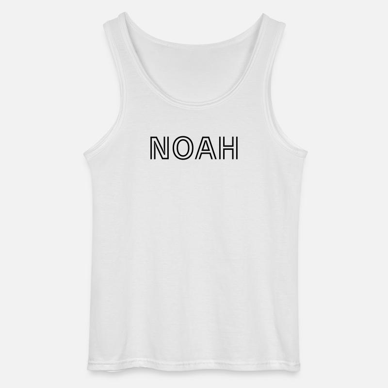 Noah - Gildan Männer Tank Top - Weiß