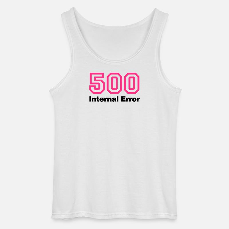 Error 500 Internal Error - Gildan Männer Tank Top - Weiß
