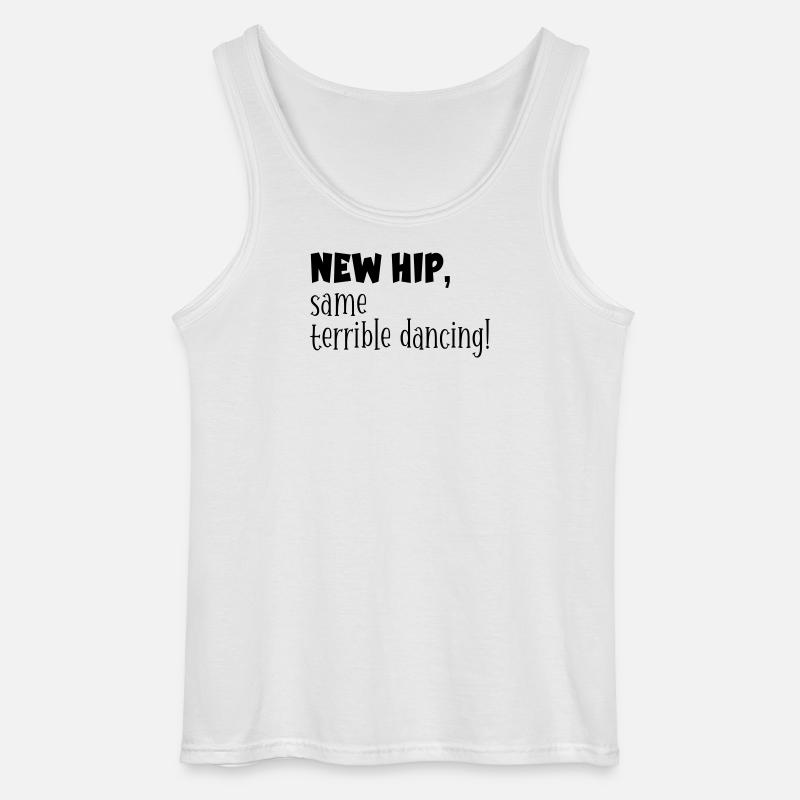 Hanches - Danse drôle - Débardeur Gildan Homme - blanc
