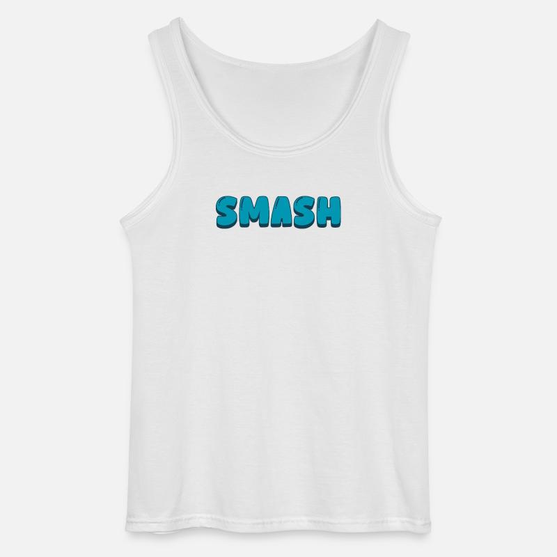 Smash - Gildan Männer Tank Top - Weiß