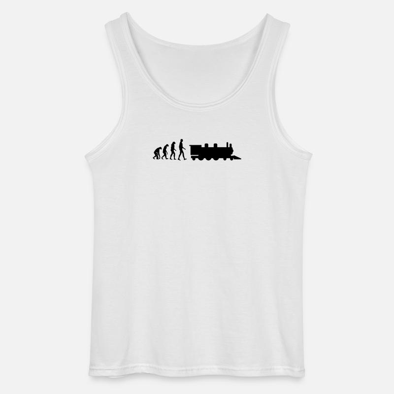 Eisenbahner / Eisenbahnen / Eisenbahn / Bahn - Gildan Männer Tank Top - Weiß