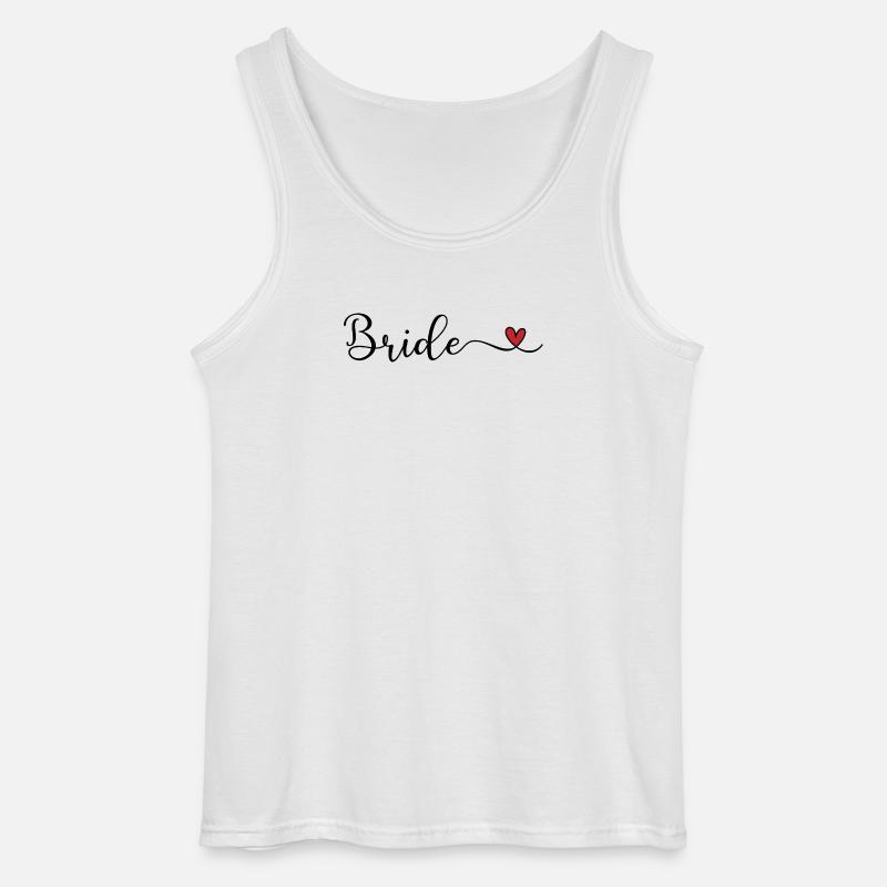 Braut - Gildan Männer Tank Top - Weiß