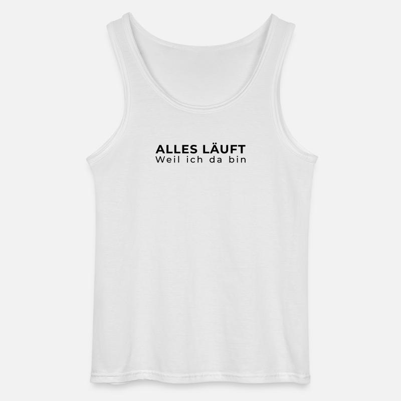 Alles läuft – IT Administrator - Gildan Männer Tank Top - Weiß