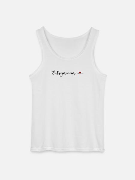entrepreneur - Débardeur Gildan Homme - blanc