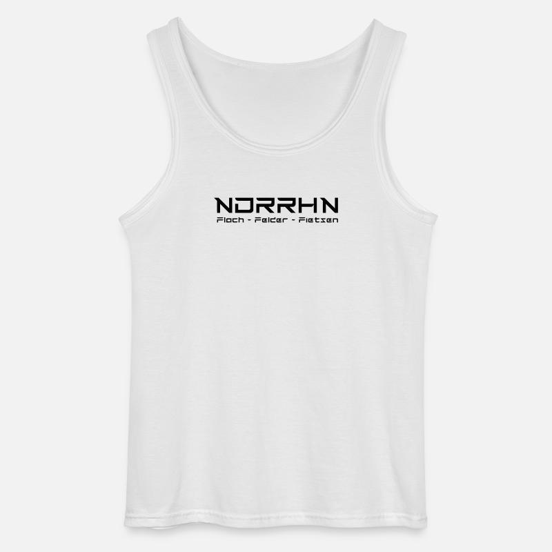 NDRRHN - Gildan Männer Tank Top - Weiß