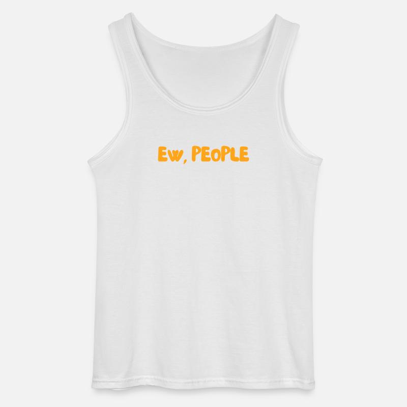 ew, people - Gildan Men’s Tank Top - white