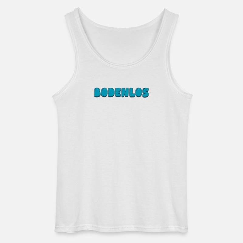 bottomless - Gildan Men’s Tank Top - white