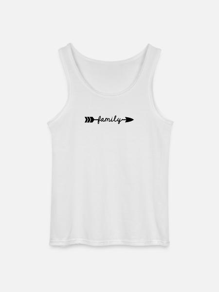 Family - Gildan Men’s Tank Top - white